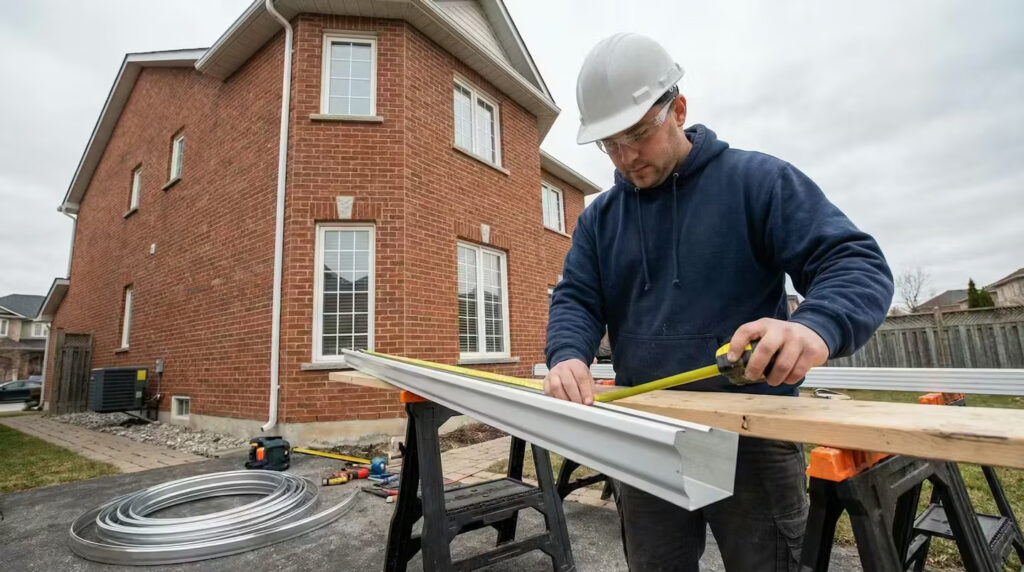 ómo reparar un canalón que gotea